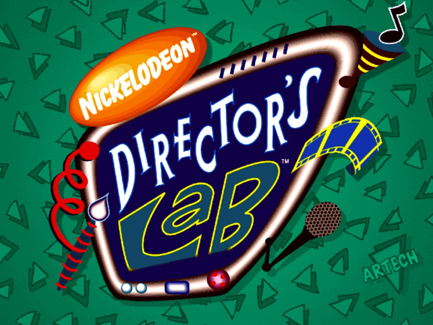 Foto do jogo Nickelodeon Director's Lab