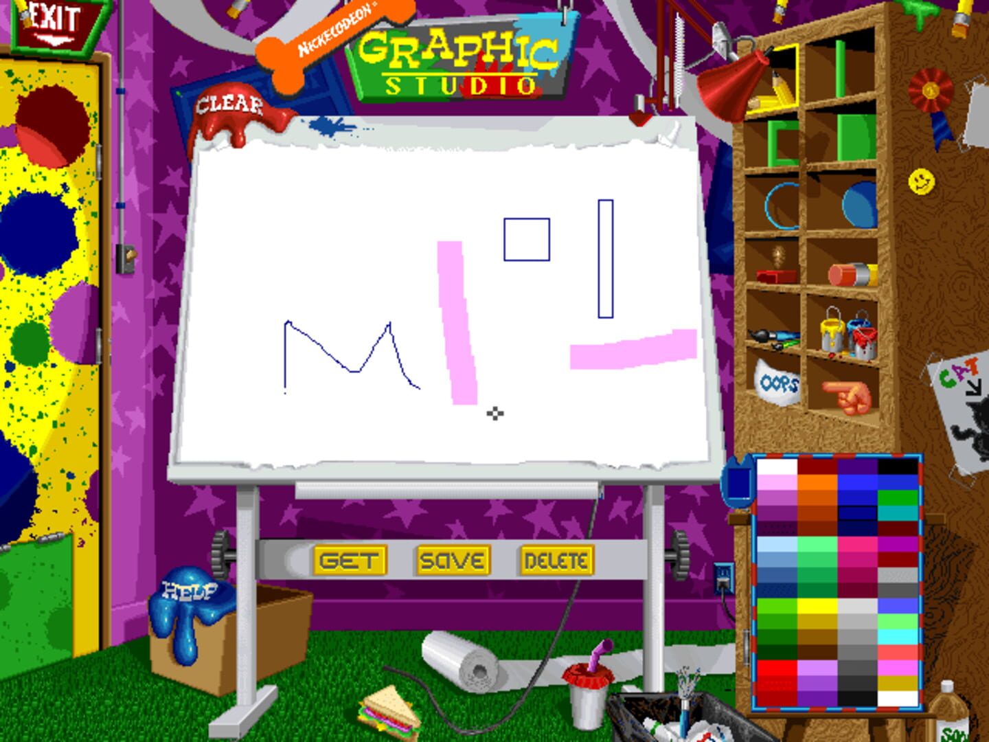 Foto do jogo Nickelodeon Director's Lab