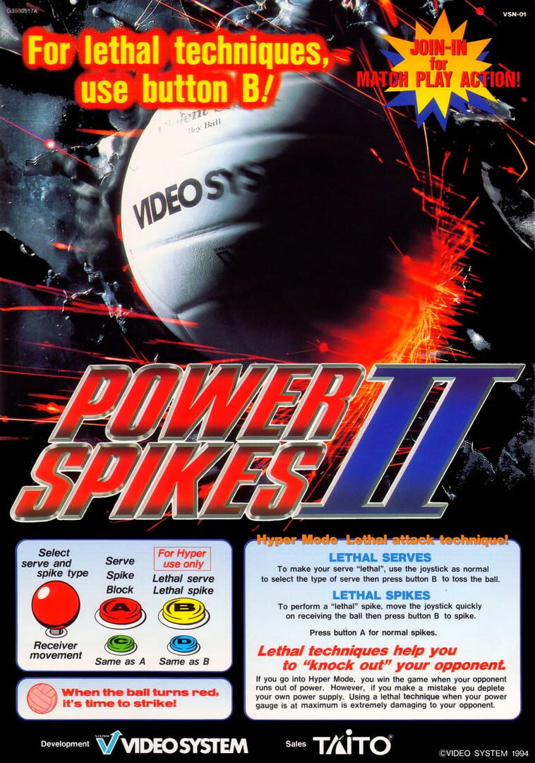 Foto do jogo Power Spikes II