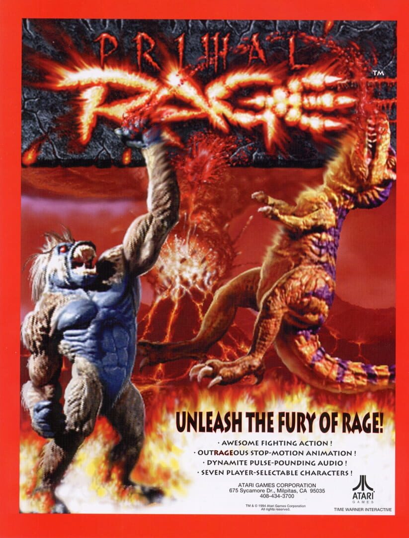 Foto do jogo Primal Rage