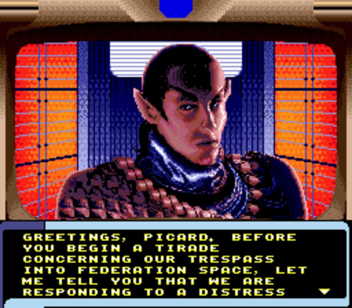Foto do jogo Star Trek: The Next Generation - Echoes from the Past