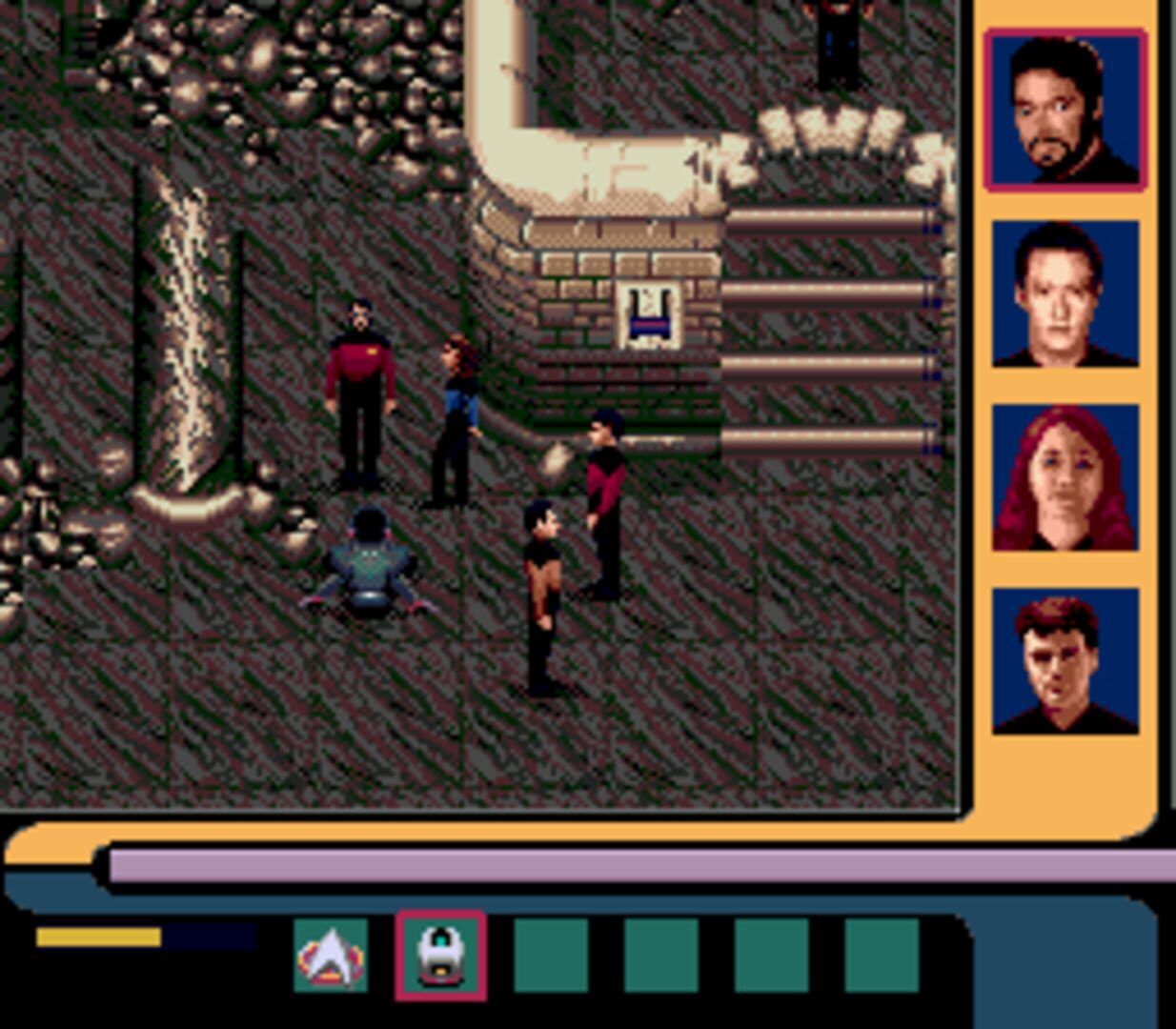 Foto do jogo Star Trek: The Next Generation - Echoes from the Past