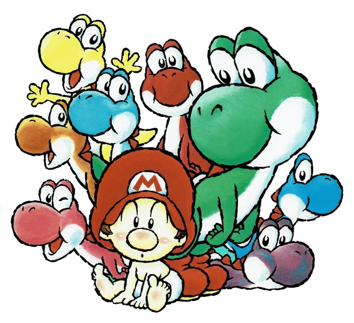Foto do jogo Super Mario World 2: Yoshi's Island