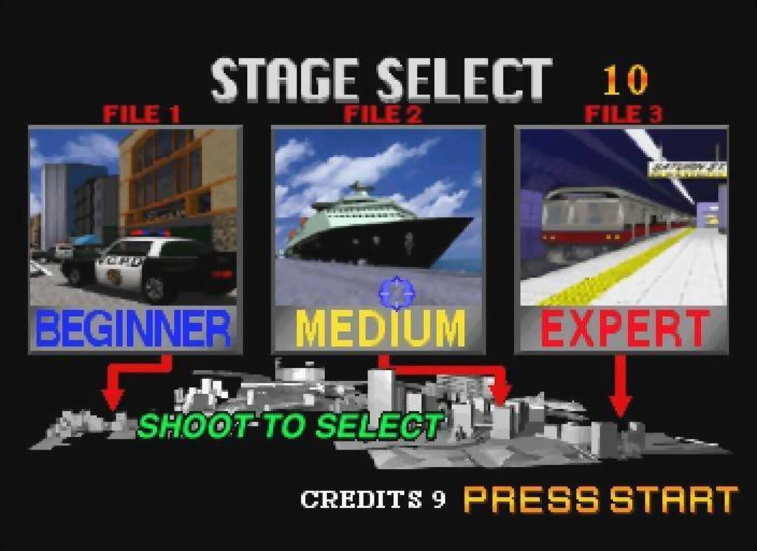 Foto do jogo Virtua Cop 2