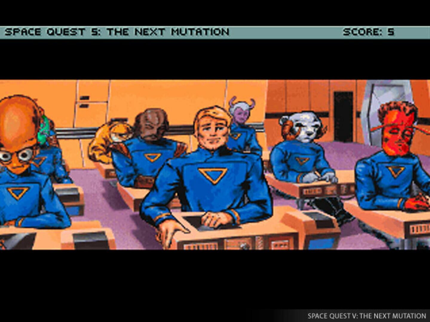 Foto do jogo Space Quest 6: The Spinal Frontier