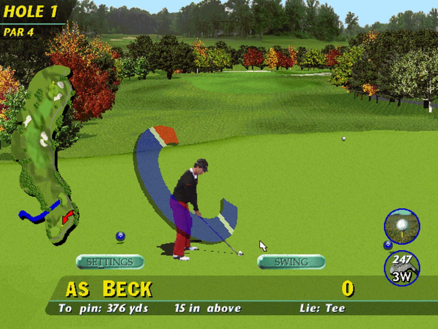 Foto do jogo PGA Tour 96