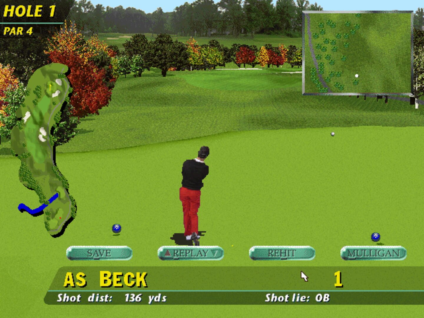 Foto do jogo PGA Tour 96