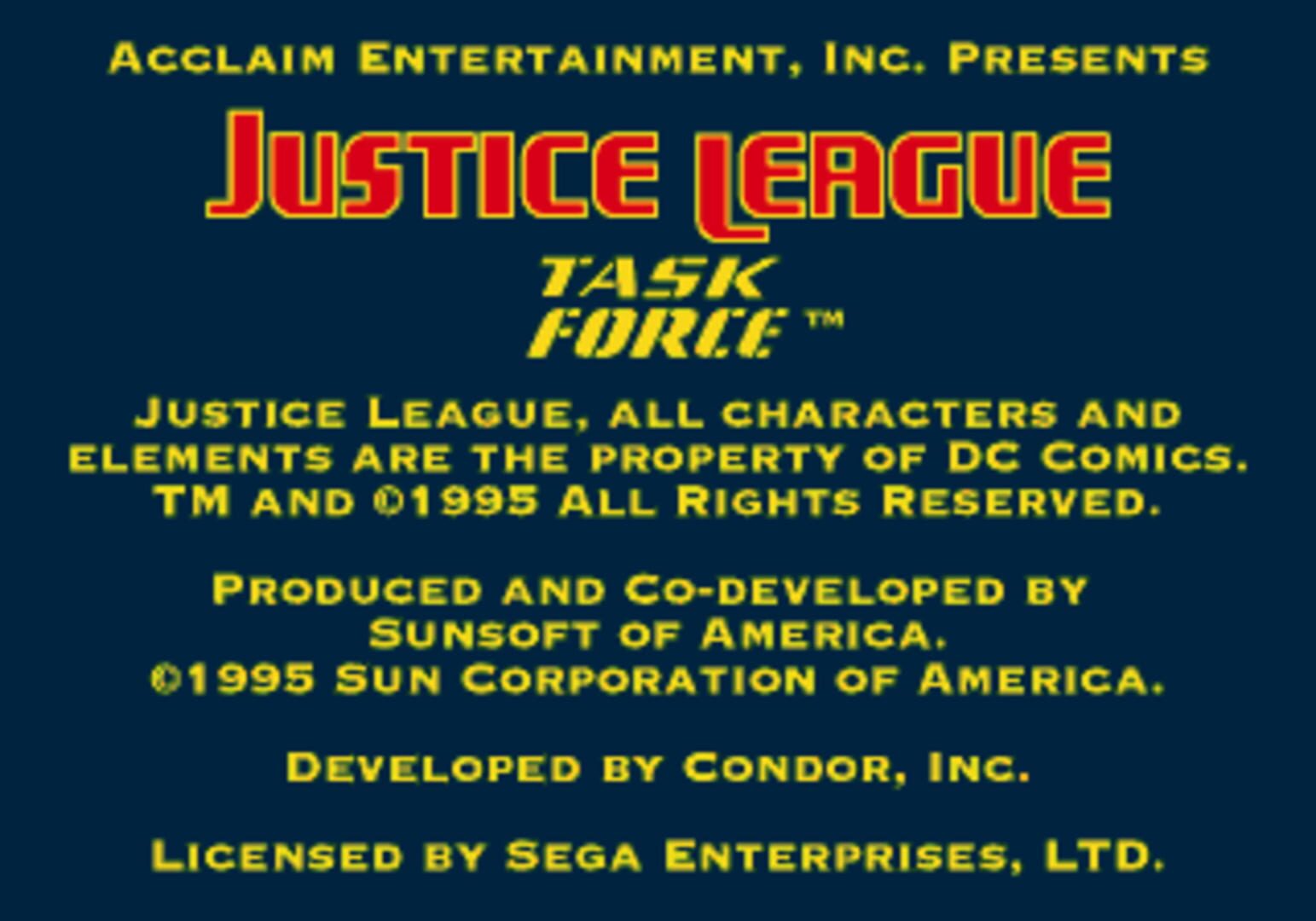Foto do jogo Justice League Task Force