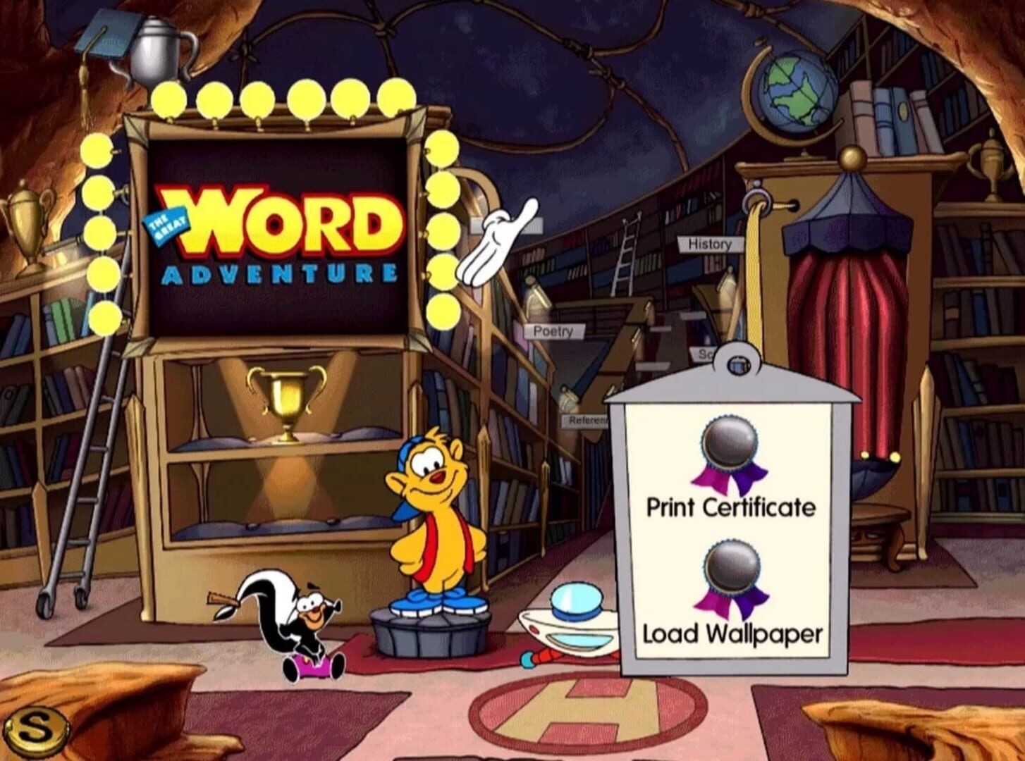 Foto do jogo The Great Word Adventure