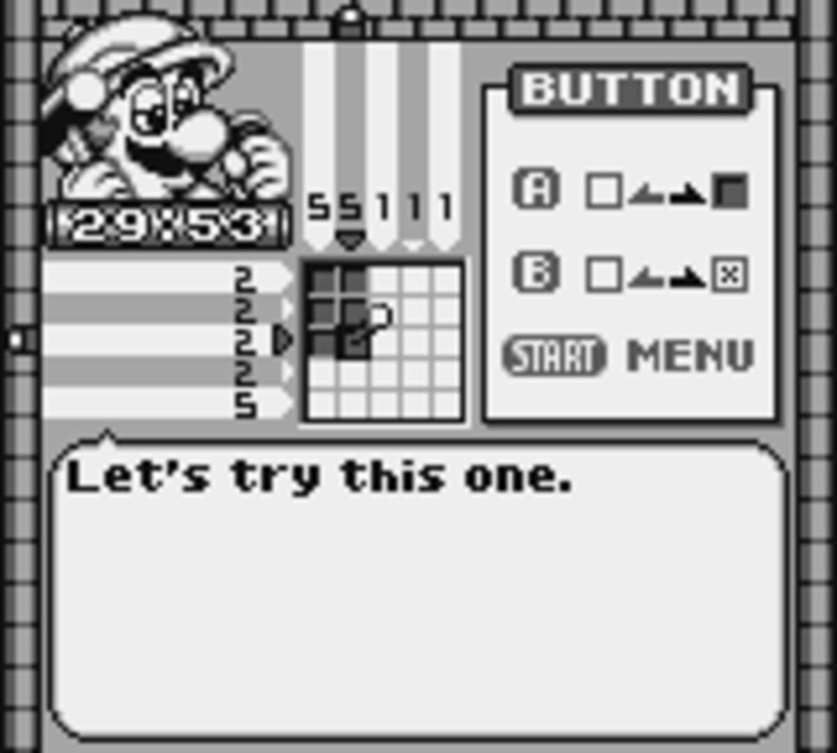 Foto do jogo Mario's Picross