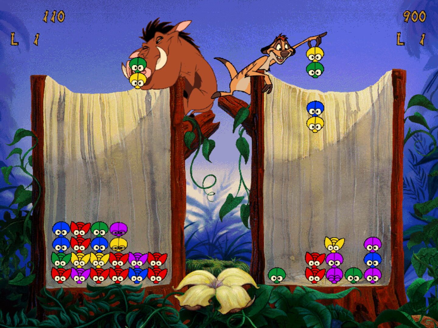 Foto do jogo Disney's Timon & Pumbaa's Jungle Games