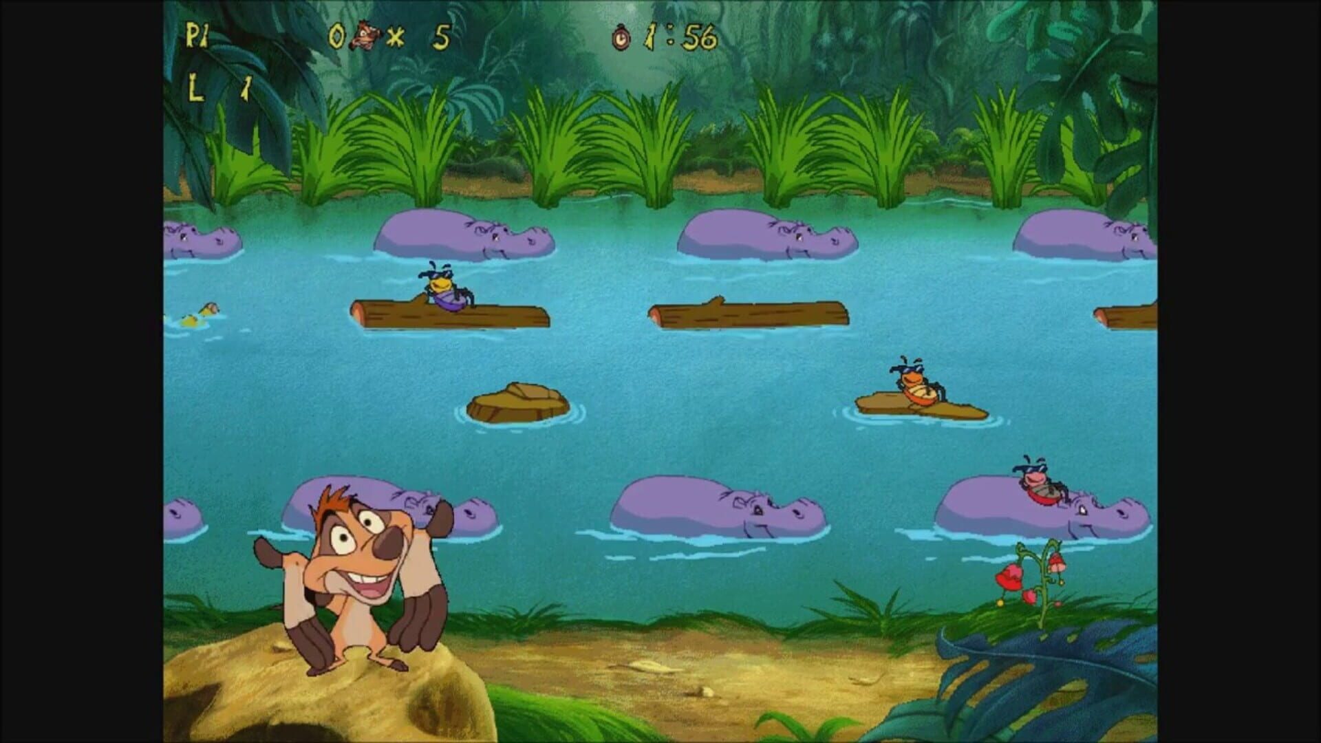 Foto do jogo Disney's Timon & Pumbaa's Jungle Games