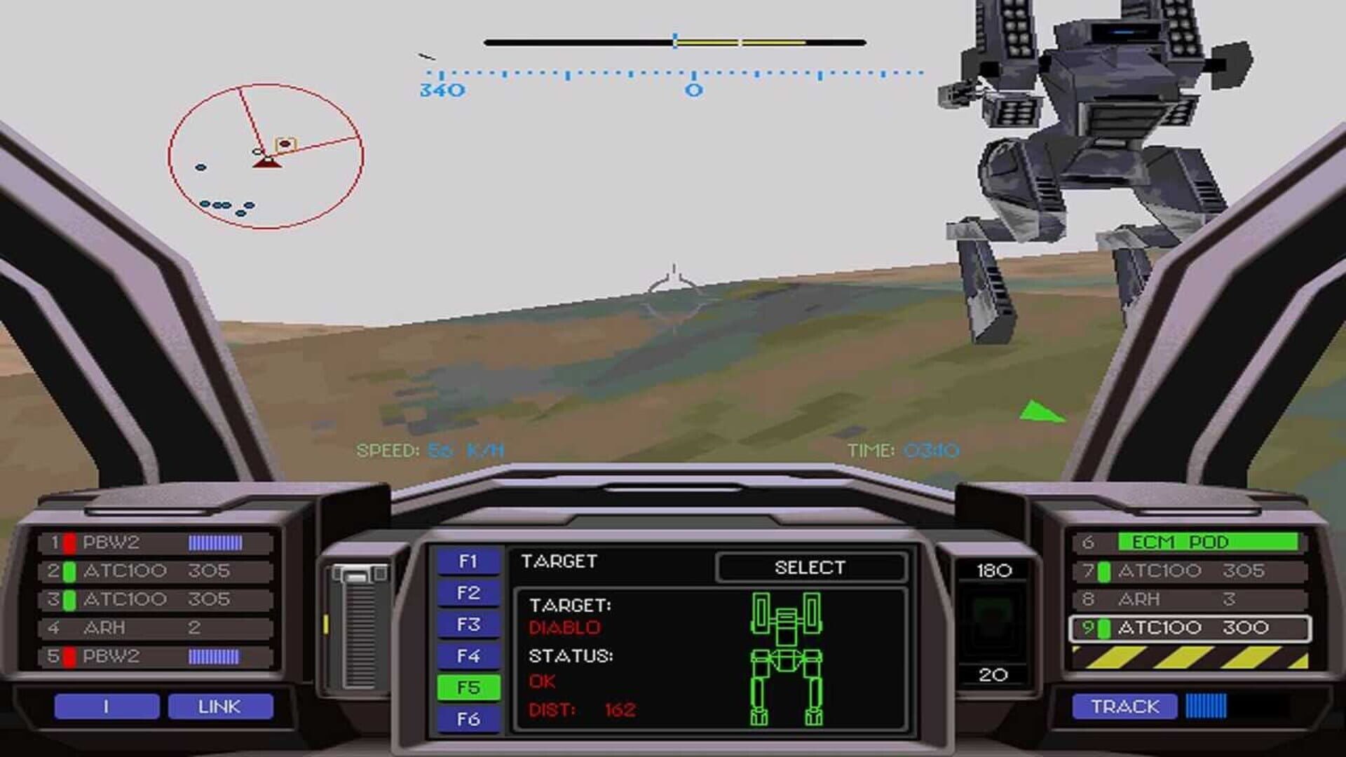 Foto do jogo Earthsiege 2