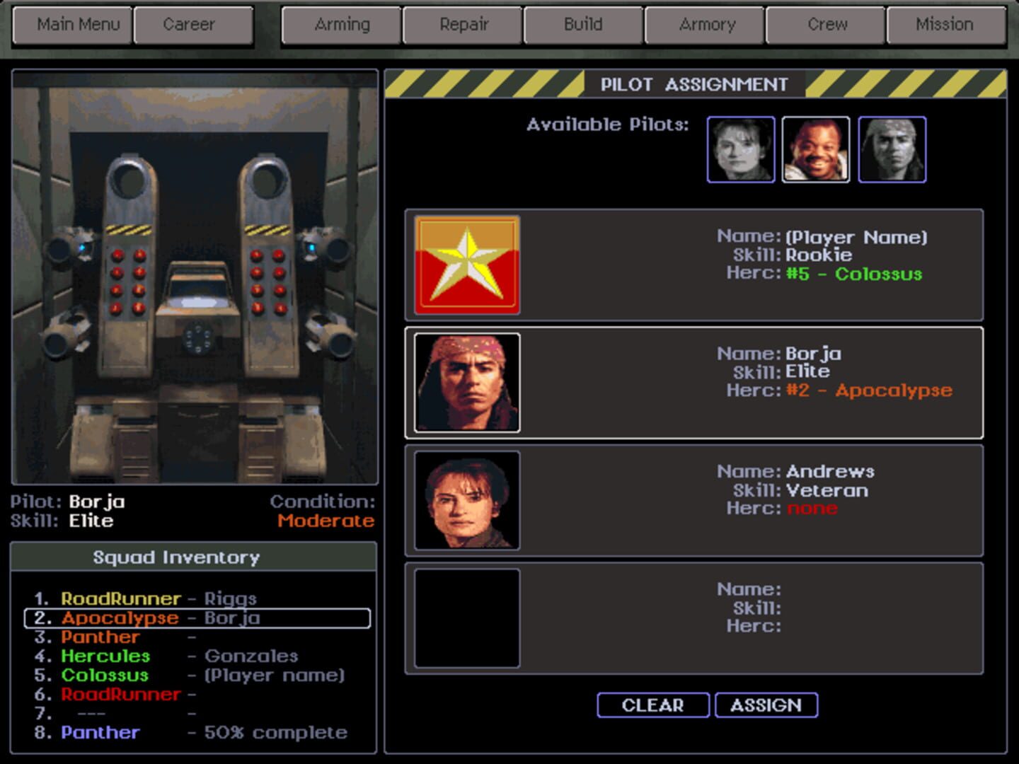 Foto do jogo Earthsiege 2