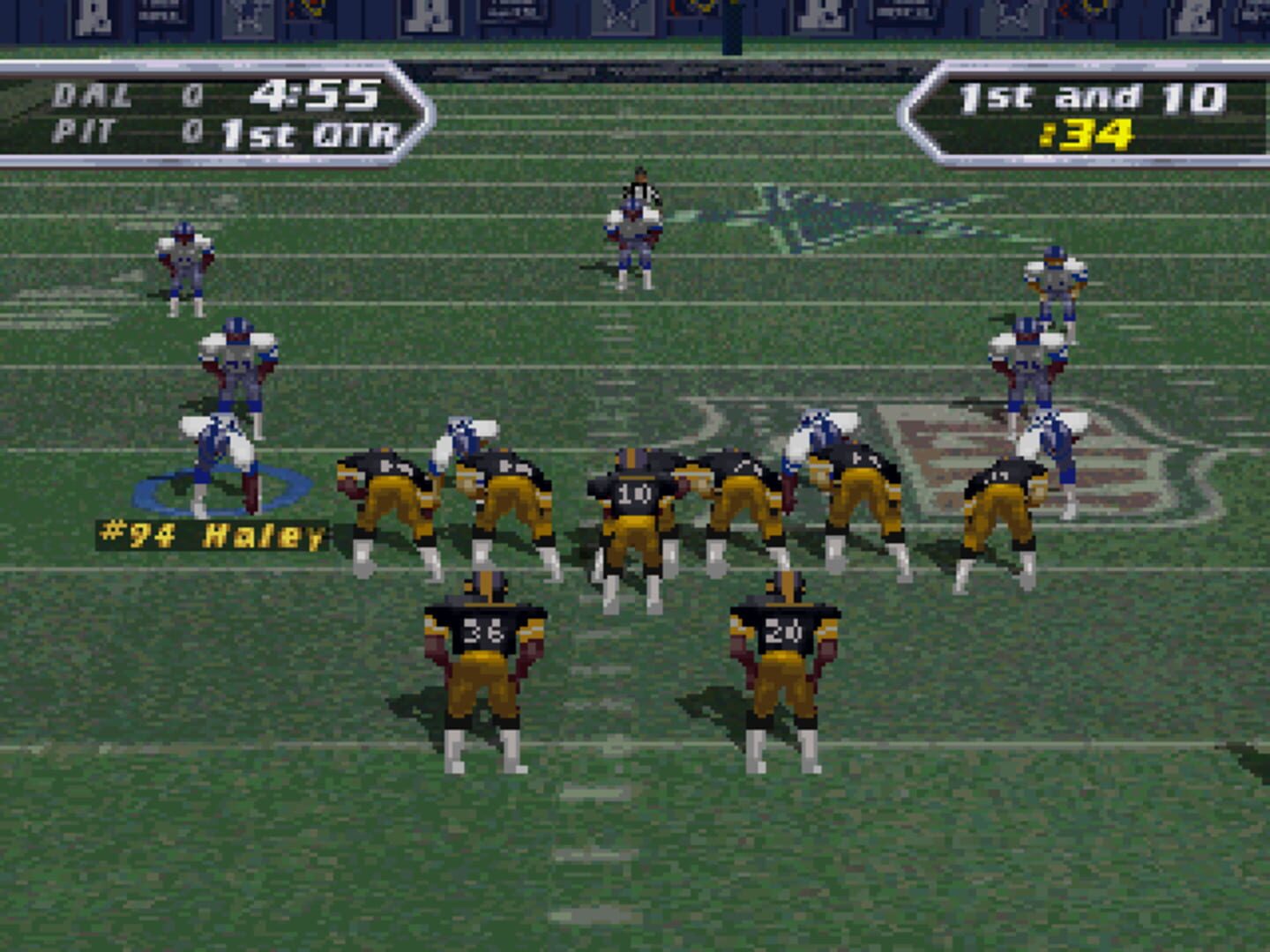 Foto do jogo NFL Quarterback Club 97