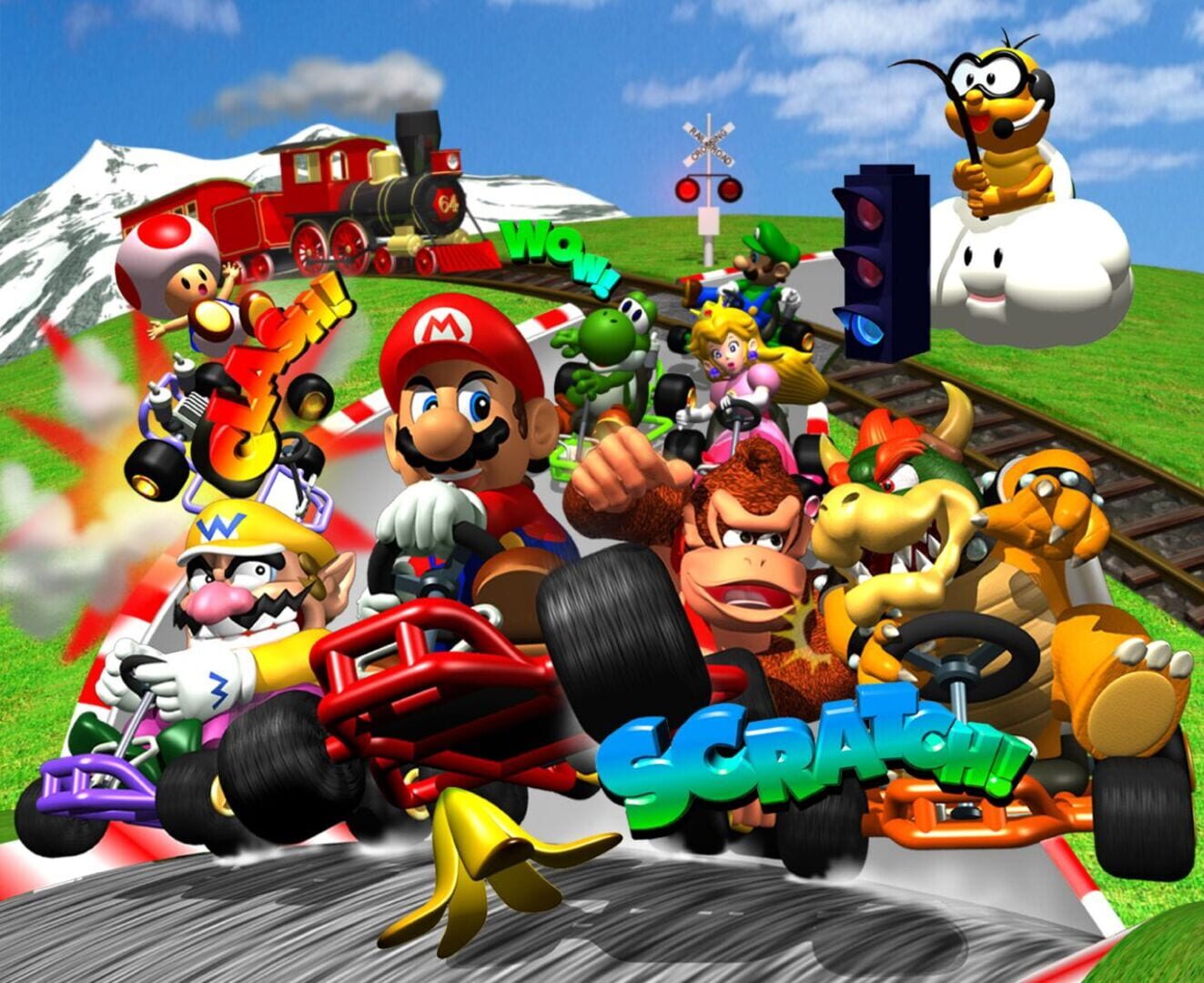 Foto do jogo Mario Kart 64