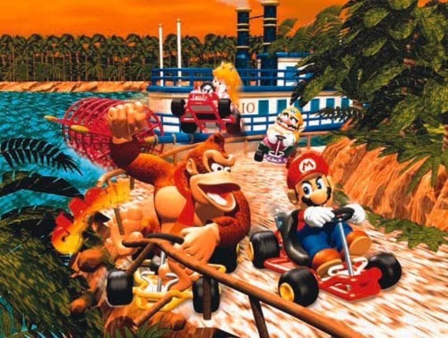 Foto do jogo Mario Kart 64