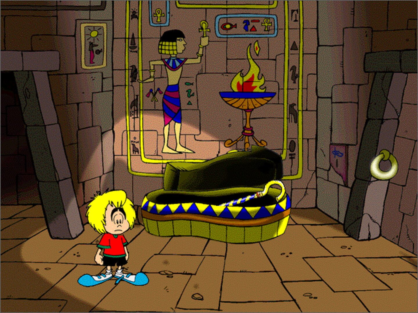 Foto do jogo Gustavinho em O Enigma da Esfinge