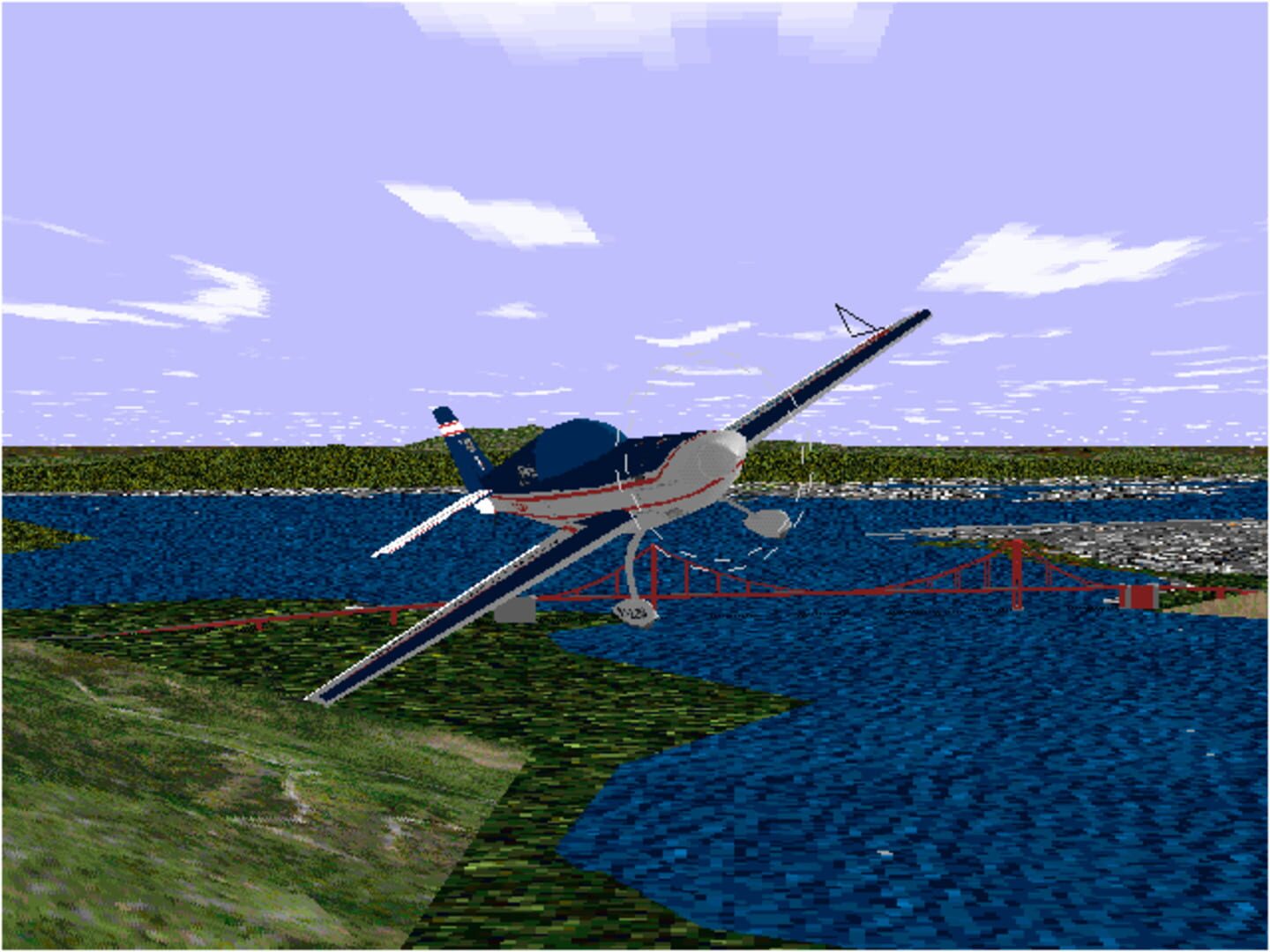 Foto do jogo Microsoft Flight Simulator for Windows 95