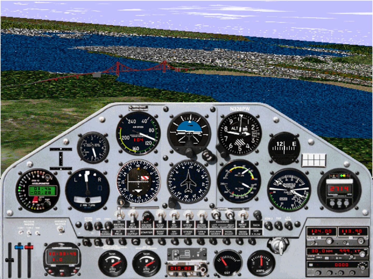 Foto do jogo Microsoft Flight Simulator for Windows 95