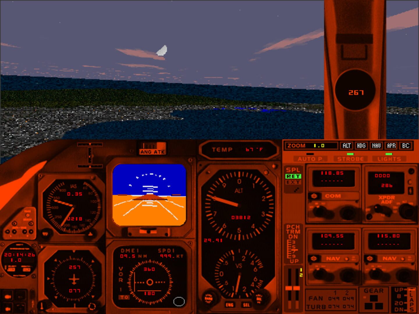 Foto do jogo Microsoft Flight Simulator for Windows 95