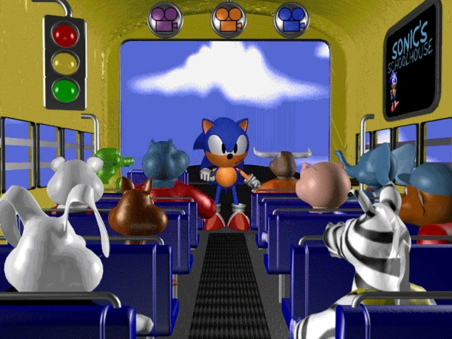 Foto do jogo Sonic's Schoolhouse