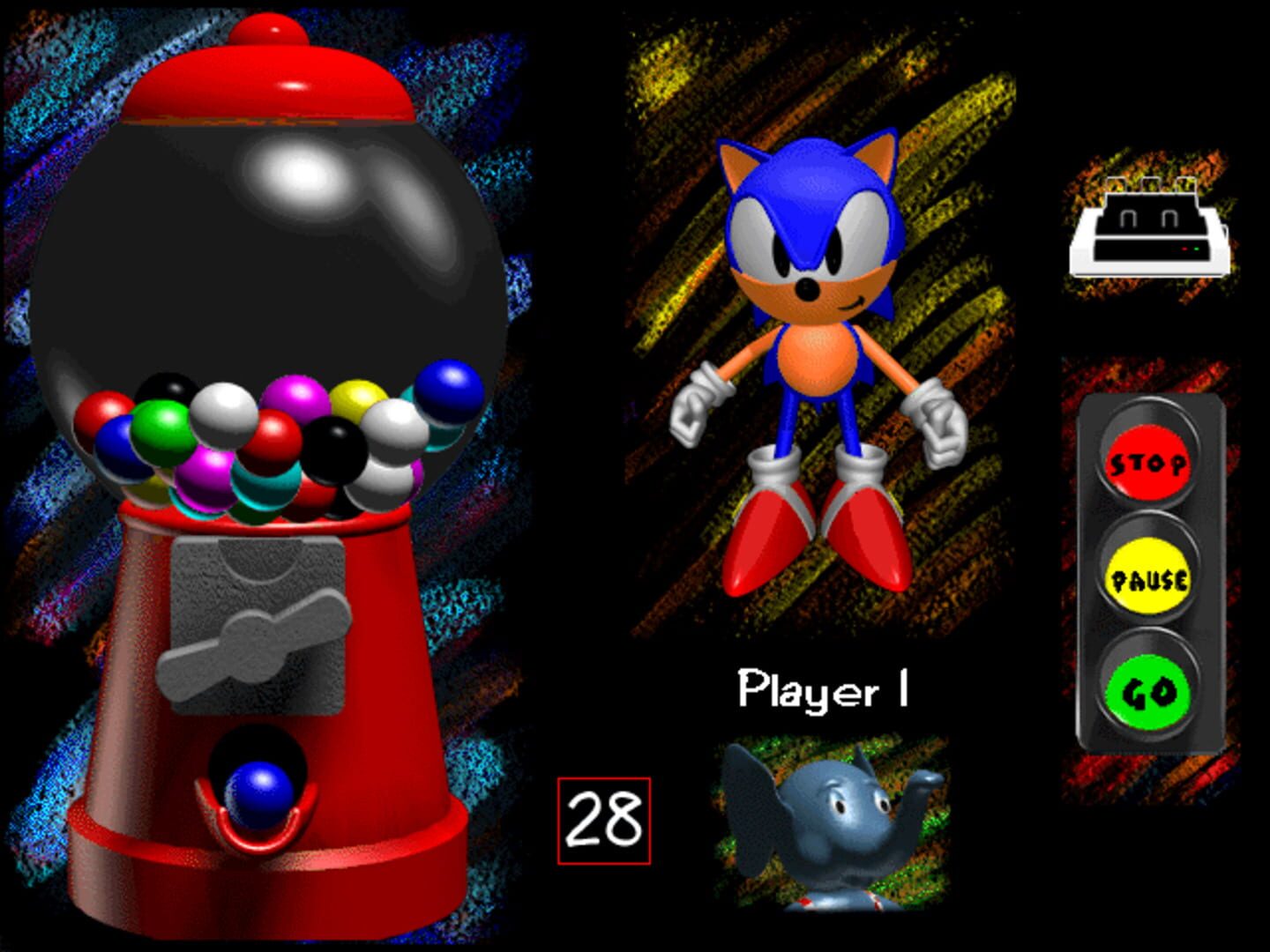 Foto do jogo Sonic's Schoolhouse