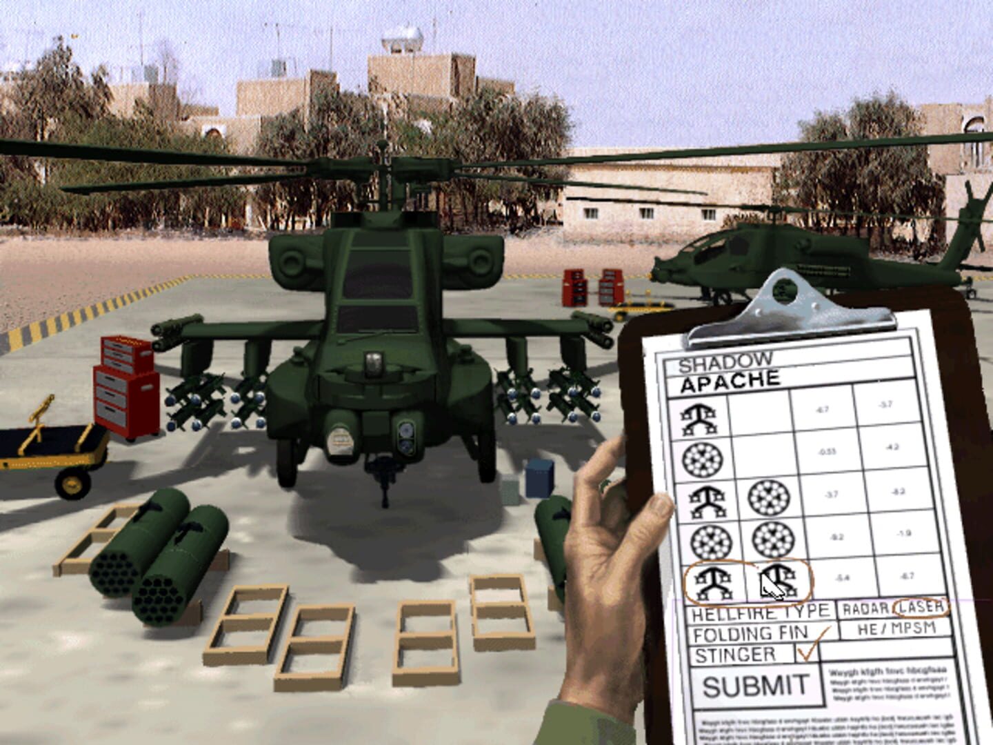 Foto do jogo AH-64D Longbow