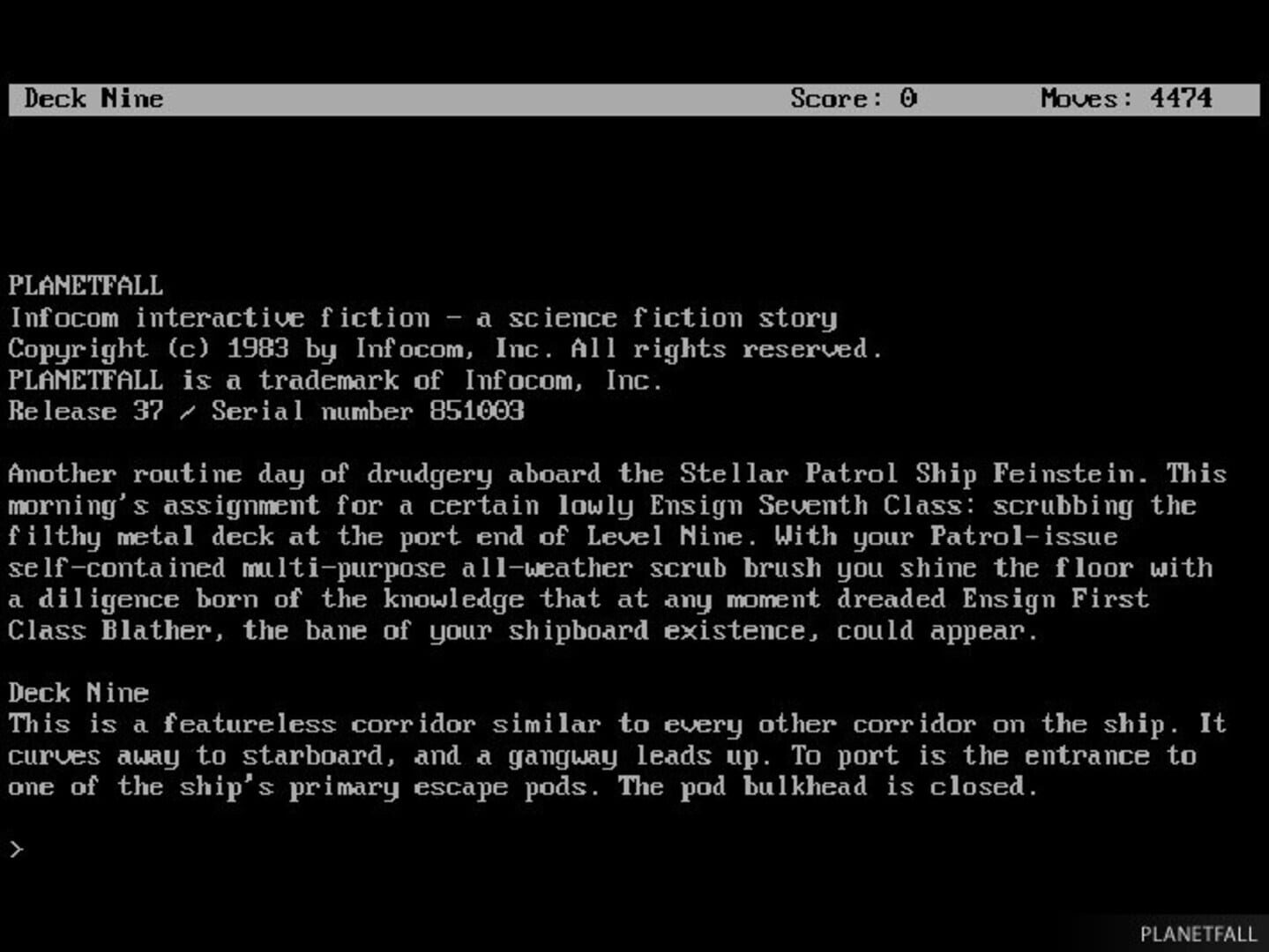 Foto do jogo Infocom Classic Text Adventure Masterpieces
