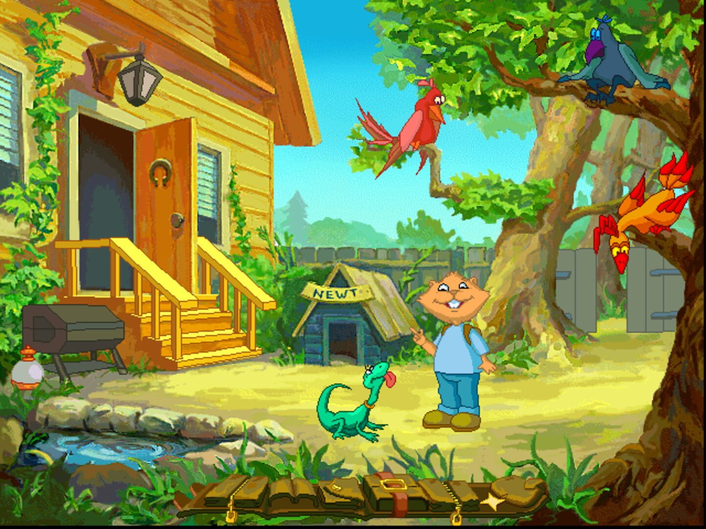 Foto do jogo Gregory & the Hot Air Balloon