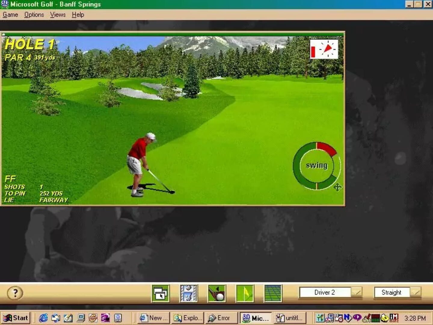 Foto do jogo Microsoft Golf 3.0