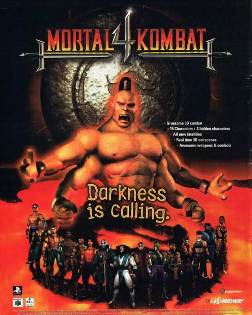 Foto do jogo Mortal Kombat 4