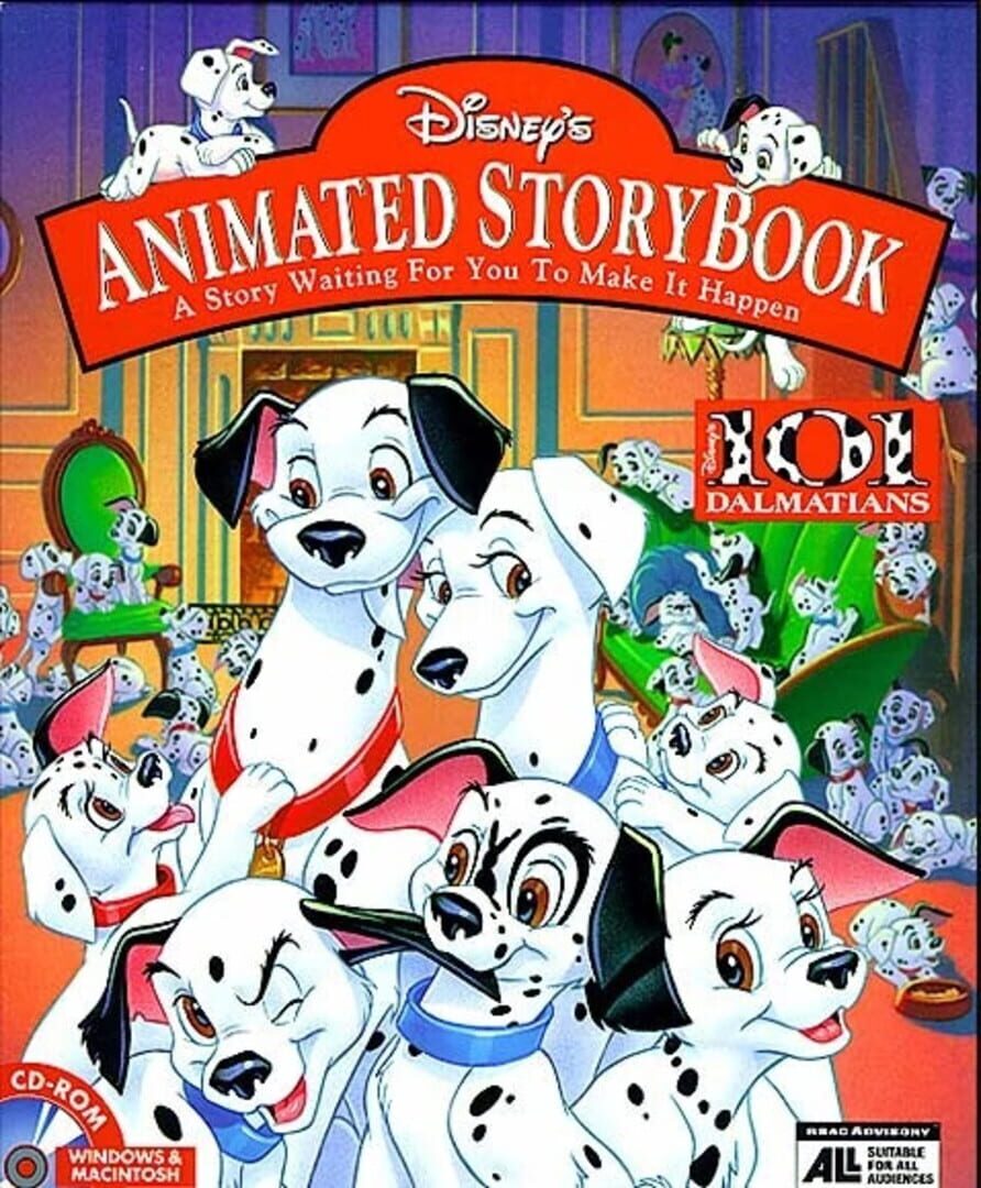 Foto do jogo Disney's Animated Storybook: 101 Dalmatians