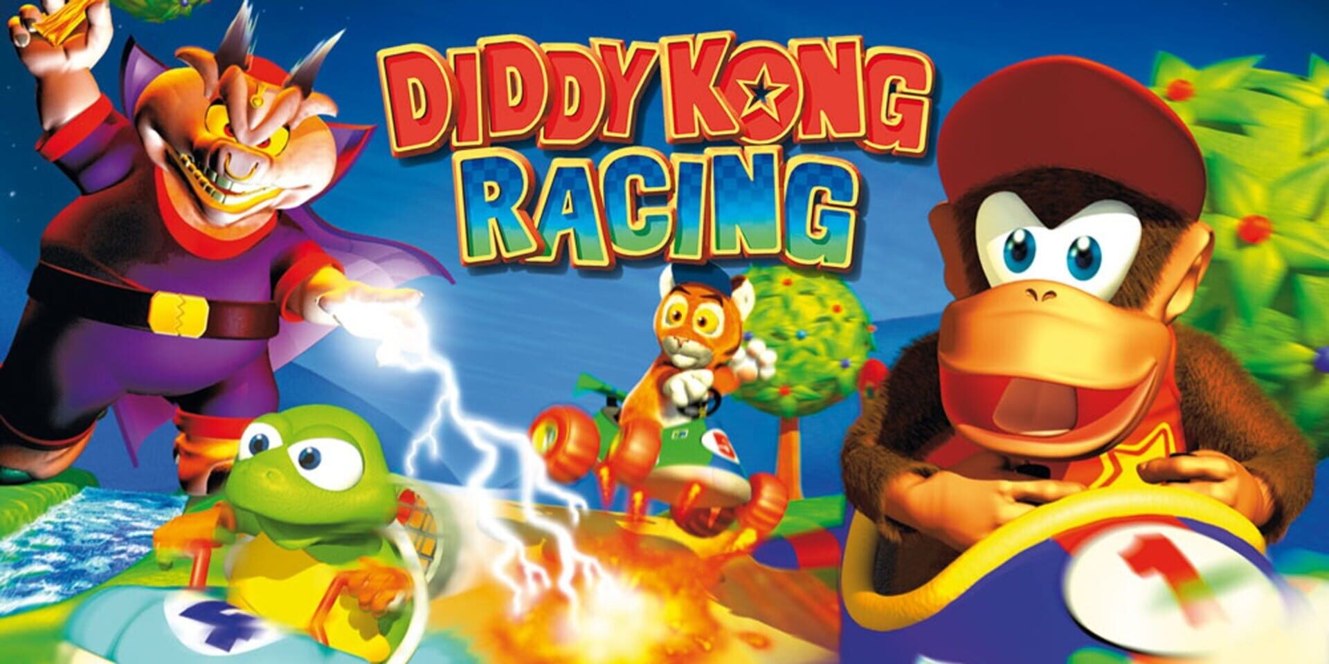Foto do jogo Diddy Kong Racing