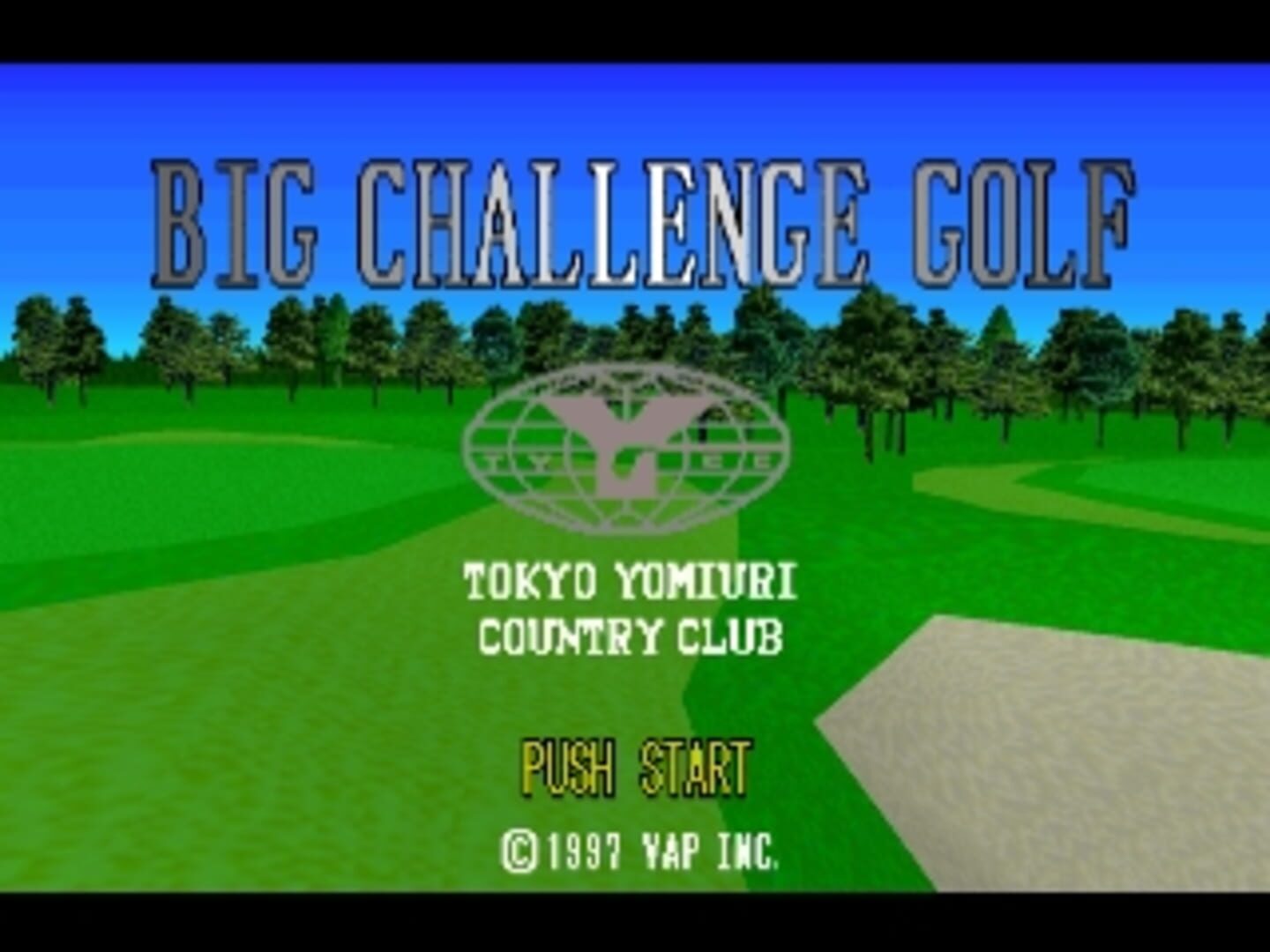 Foto do jogo Big Challenge Golf: Tokyo Yomiuri Country Club-hen