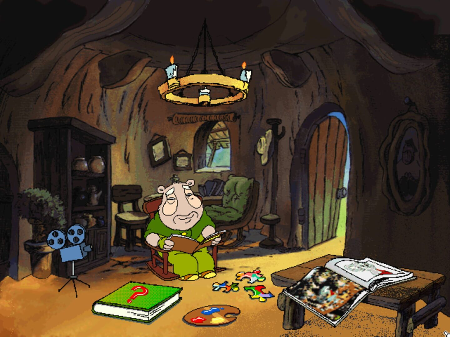Foto do jogo Blinky Bill's Ghost Cave