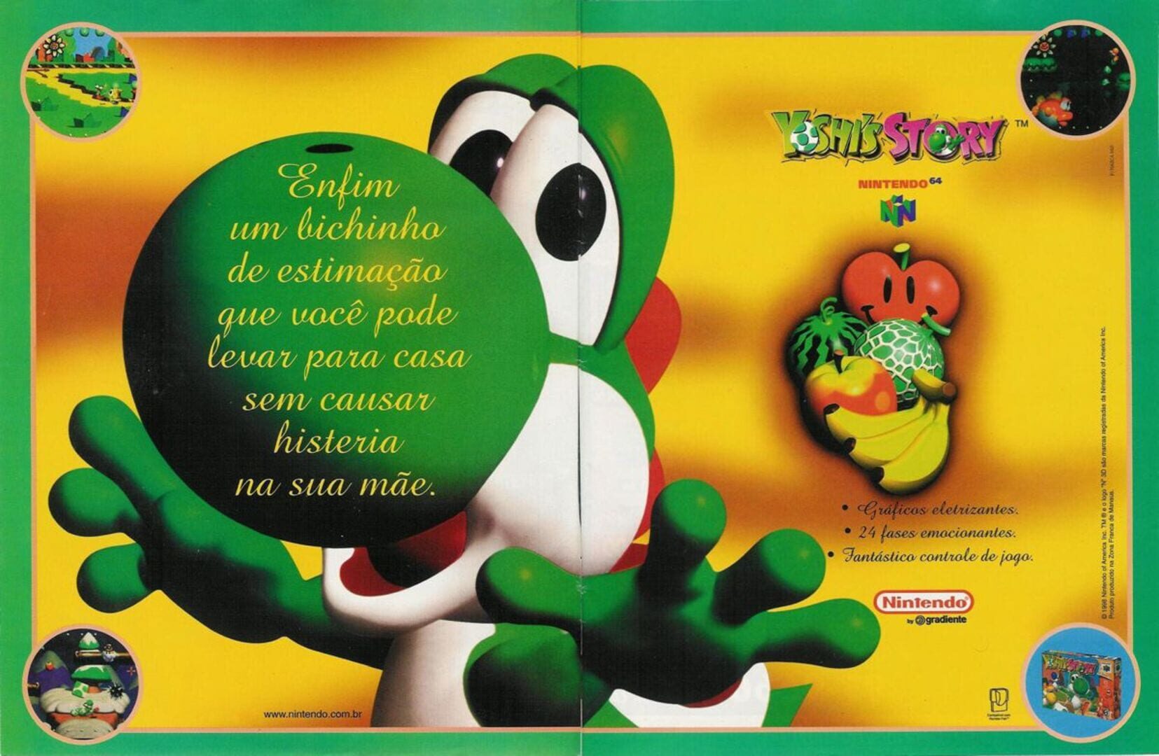 Foto do jogo Yoshi's Story