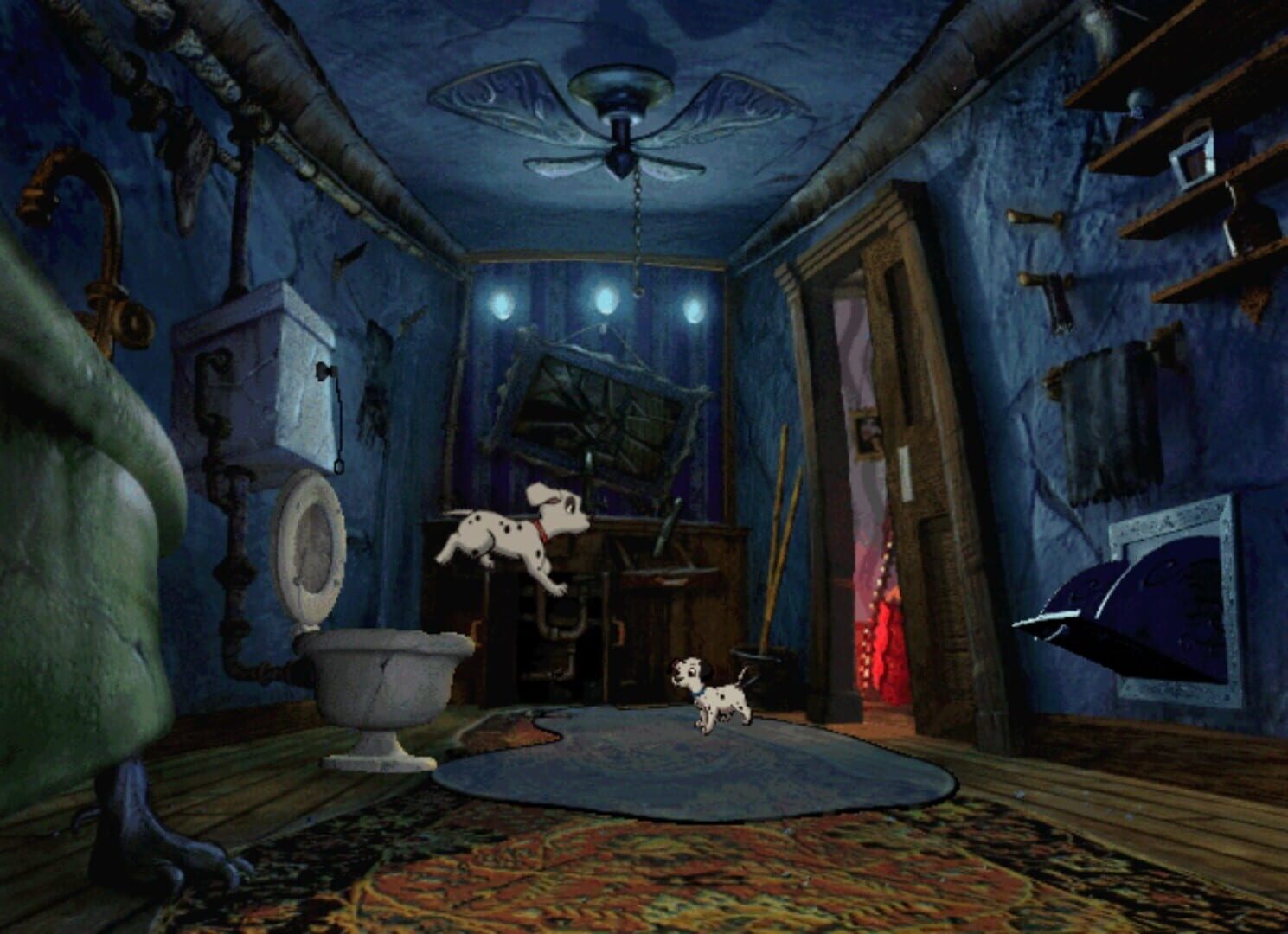 Foto do jogo 101 Dalmatians: Escape from DeVil Manor