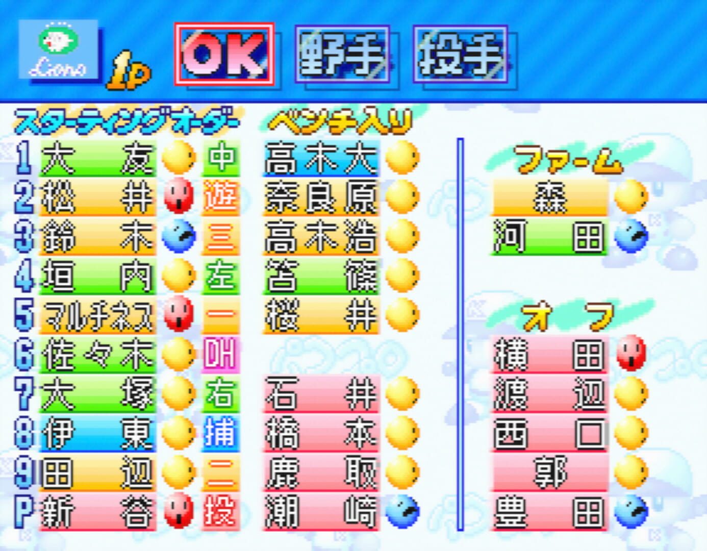 Foto do jogo Jikkyou Pawafuru Puroyakyu 4