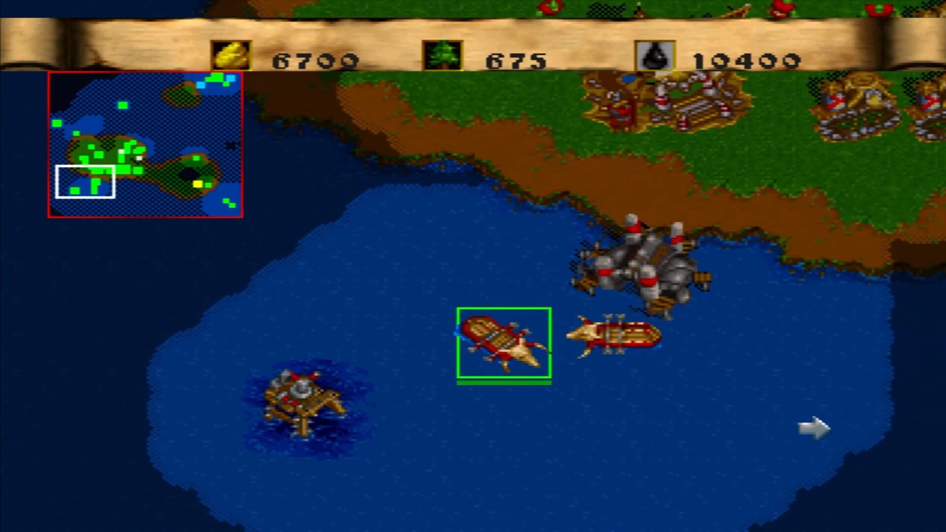 Foto do jogo Warcraft II: The Dark Saga
