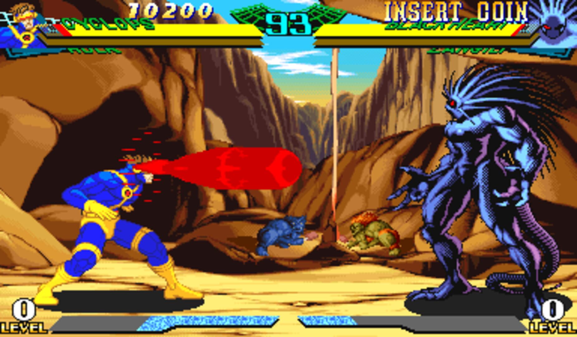 Foto do jogo Marvel Super Heroes vs. Street Fighter