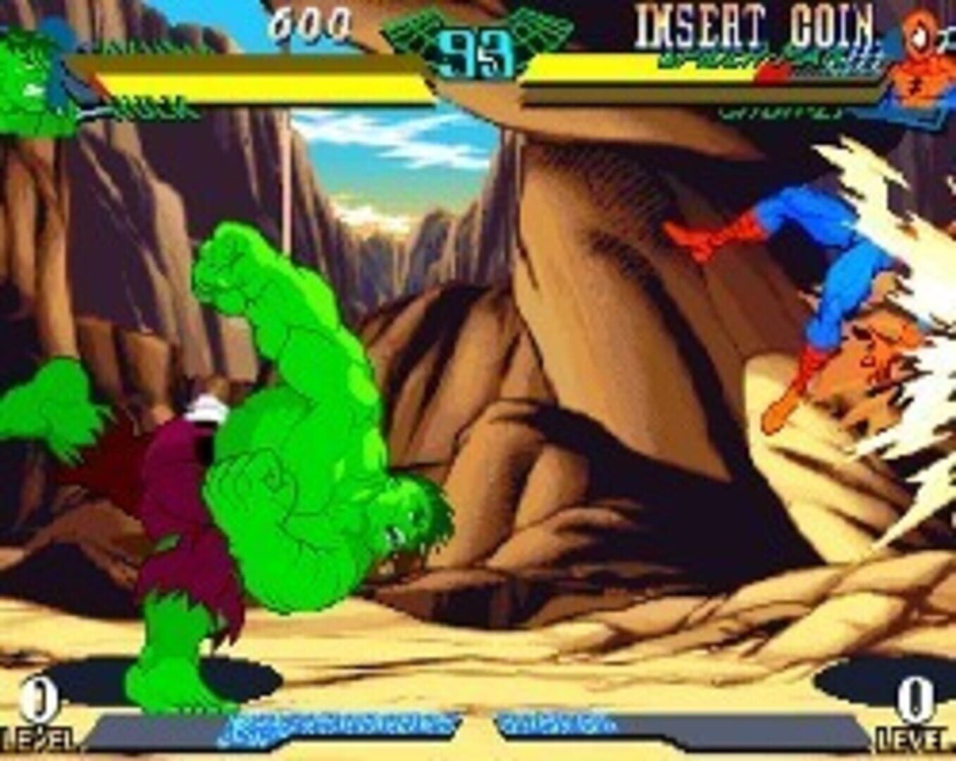 Foto do jogo Marvel Super Heroes vs. Street Fighter