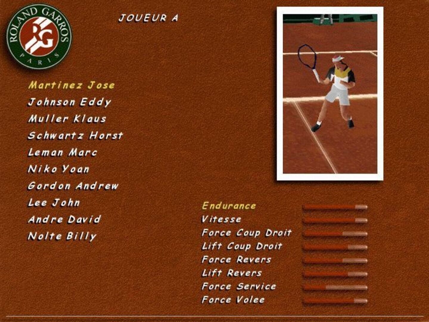 Foto do jogo Roland Garros 1997