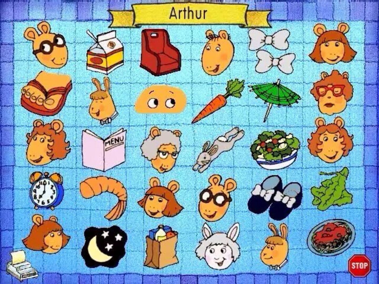 Foto do jogo Living Books: D.W. the Picky Eater