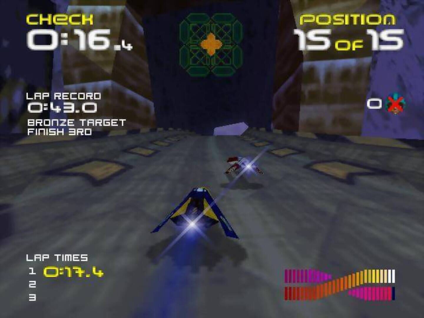 Foto do jogo Wipeout 64