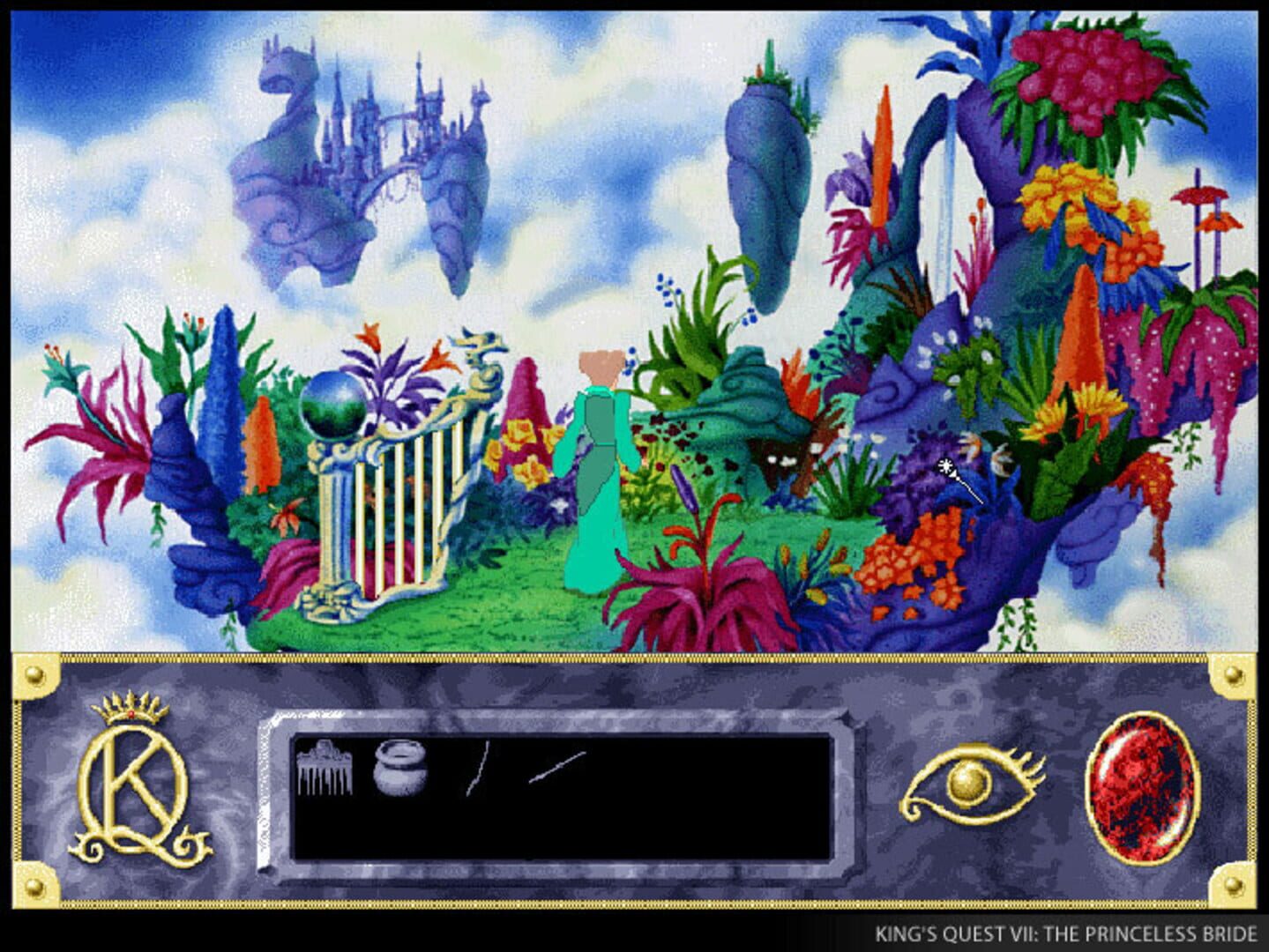 Foto do jogo King's Quest 7+8