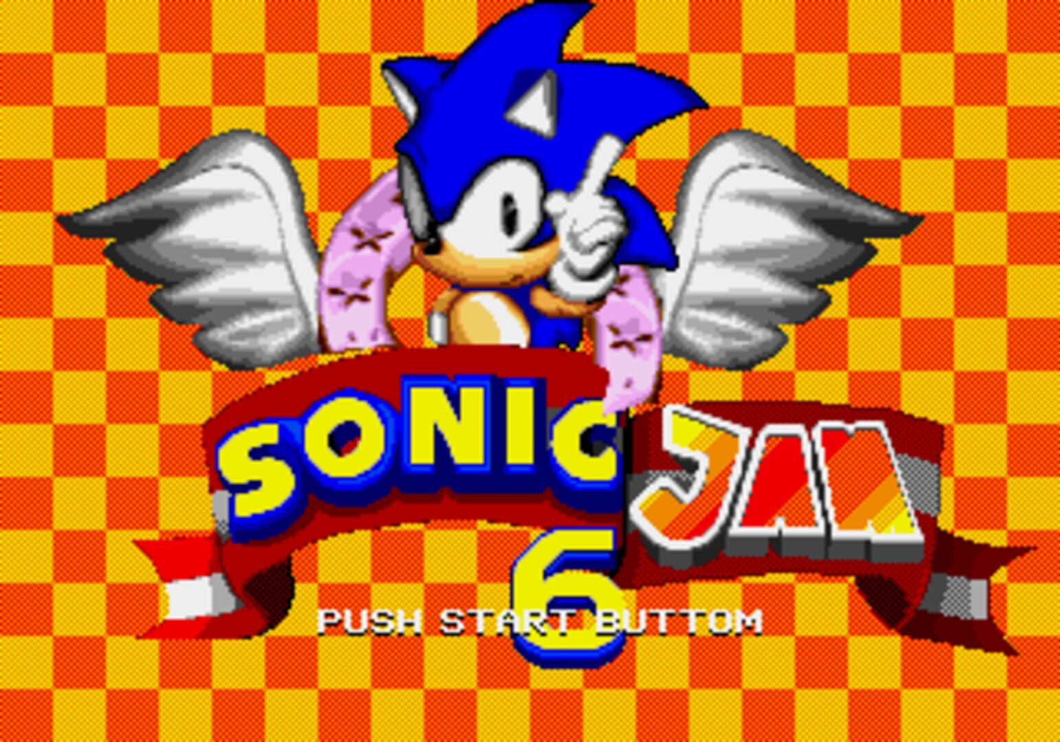 Foto do jogo Sonic Jam 6