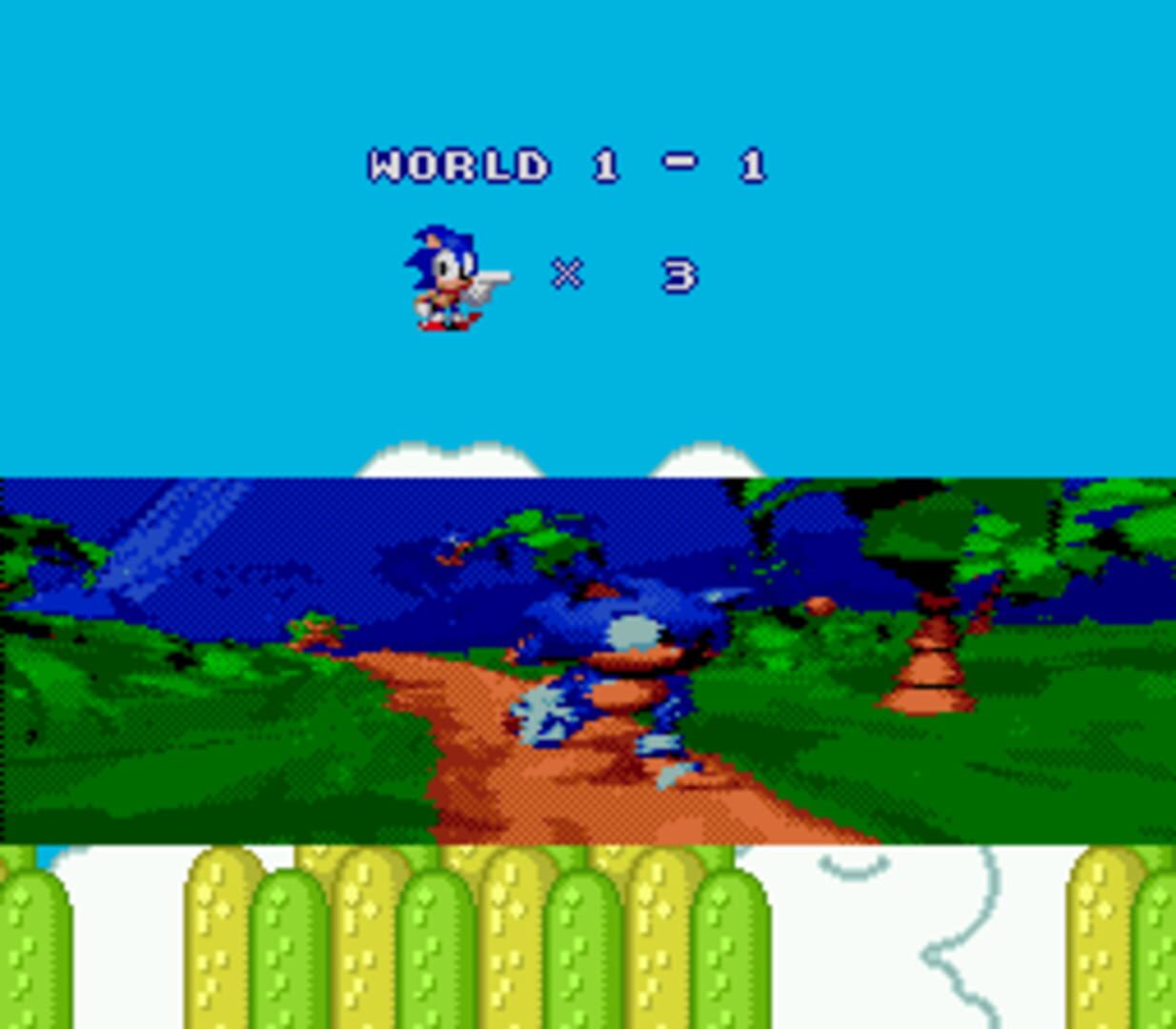 Foto do jogo Sonic Jam 6