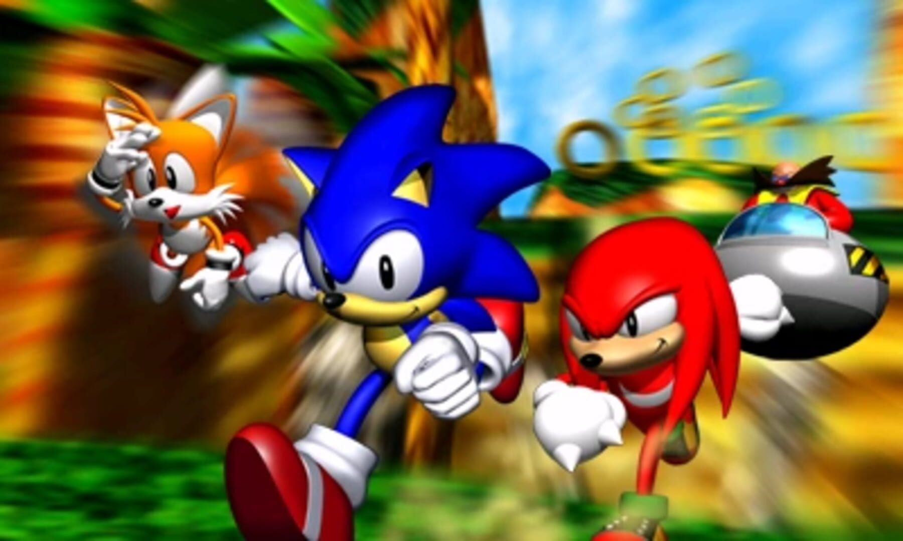 Foto do jogo Sonic R