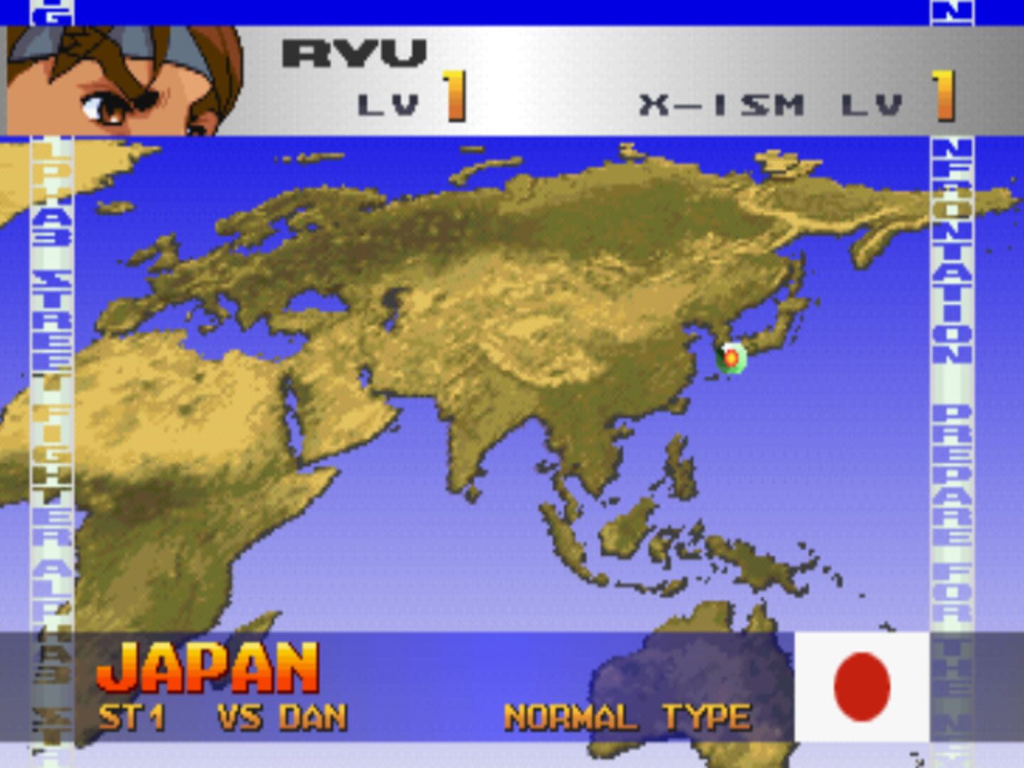 Foto do jogo Street Fighter Alpha 3